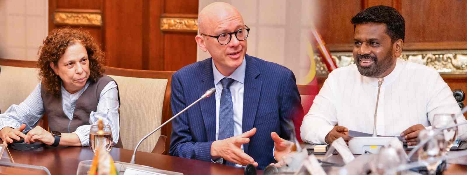 GSP+ සමාලෝචනය සම්බන්ධයෙන් ධනාත්මක ලෙස සලකා බලනවා
